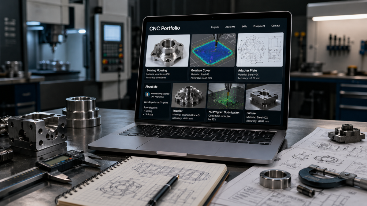 How to Build a CNC Portfolio That Employers Actually Trust